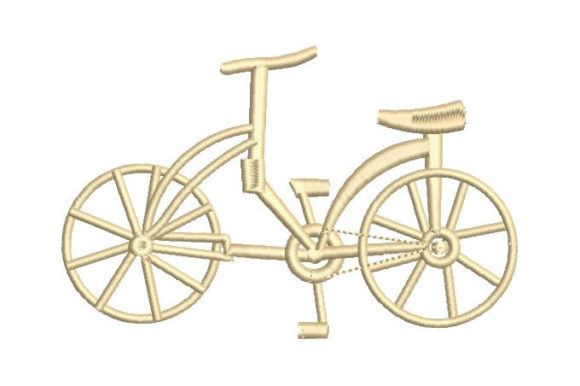 Antique Bicycle Embroidery Review for Boutique Sweatshirts