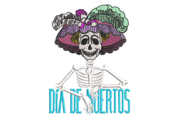 Catrina Skull Day of the Dead Embroidery Review