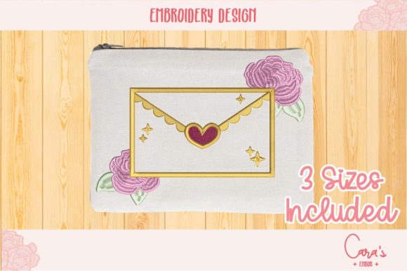 Cute Envelope Applique: A Designer's Review for Small Business Merch