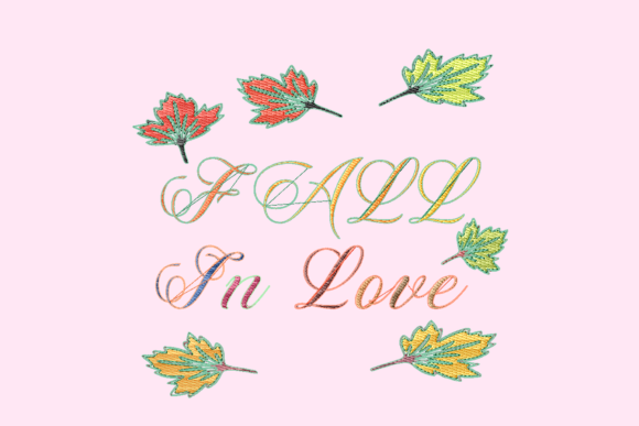 Fall in Love Knick Knacks Embroidery Review