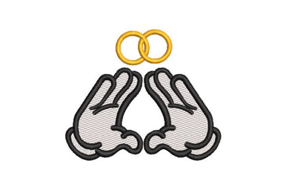 Hand with Wedding Rings: A Charming Addition