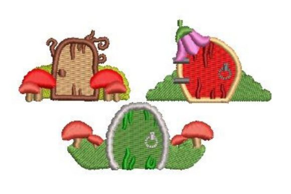 Magical Fairy Doors for Enchanting Holiday Embroidery