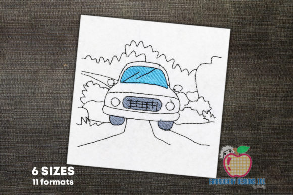 Road Trip Sketch Embroidery Review
