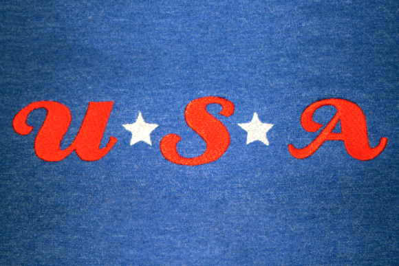 USA with Stars Embroidery Design Review